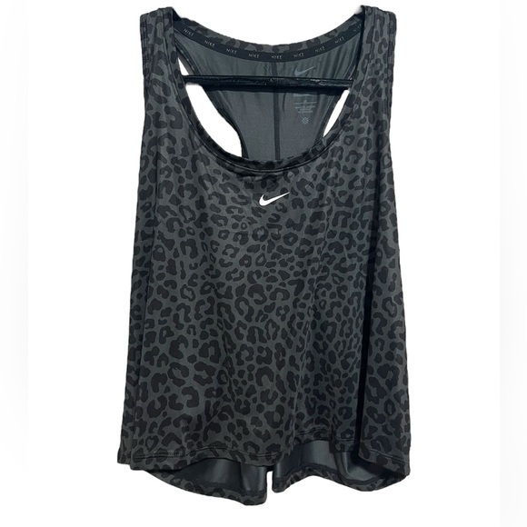 Nike Women's Dri-Fit One Slim Fit Plus Print Tank Top - Picture 5 of 7